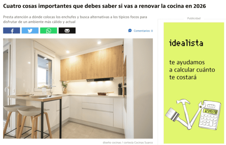 Suarco en Idealista el 22 de septiembre 2025
