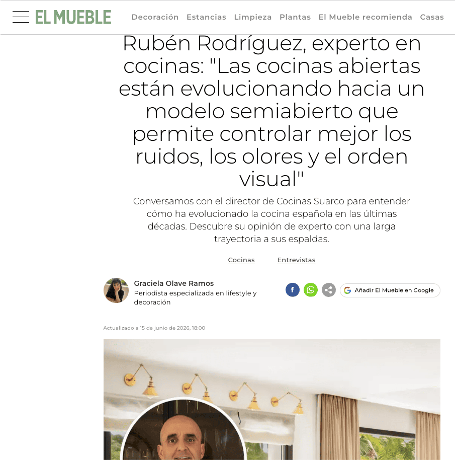 Cambios en las cocinas en los últimos 40 años