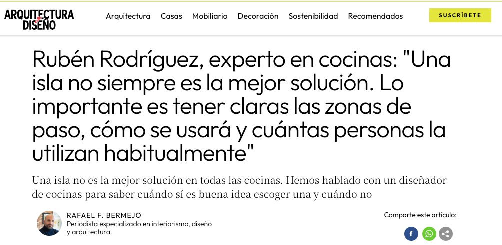 Suarco en la revista Arquitectura y Diseño el 9 de junio 2026
