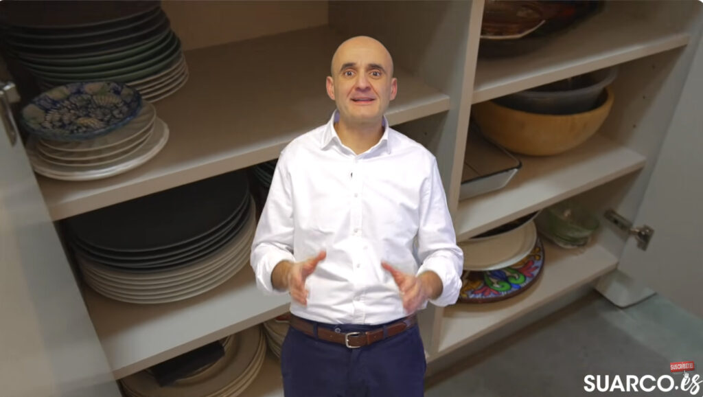 cocina con mucho espacio puede ser poco funcional