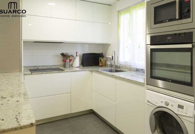 Cocinas Blancas. Cocinas Suarco