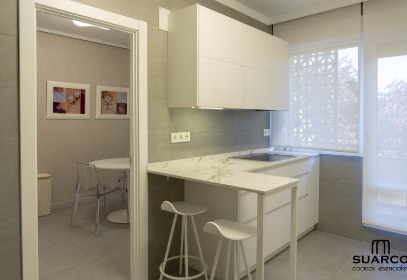 Cocina Blanca. Cocinas Suarco
