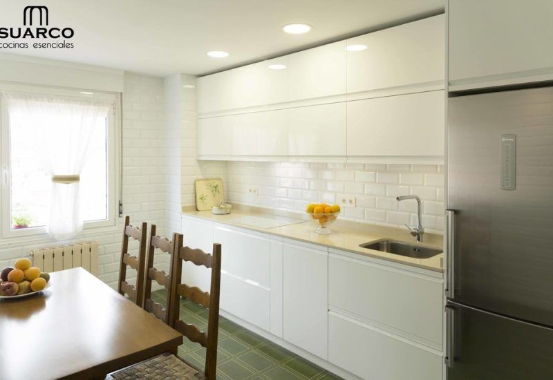 Cocina Blanca. Cocinas Suarco