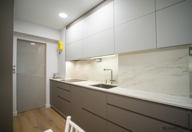 Reforma de cocina moderna Suarco