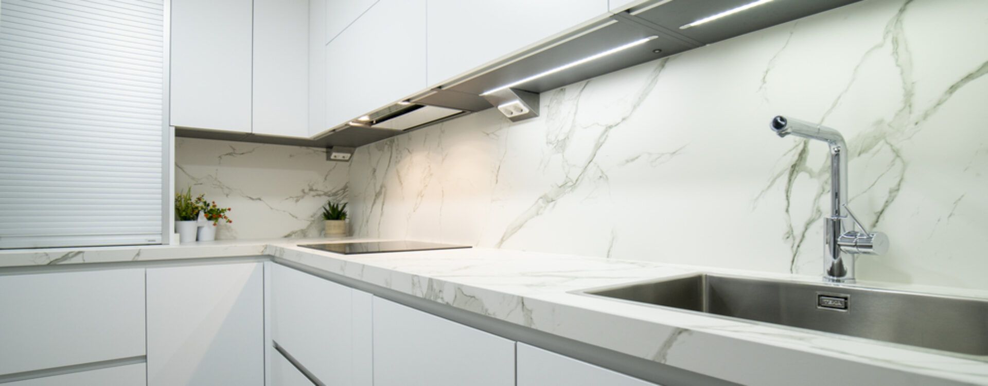 Cocina blanca moderna Suarco