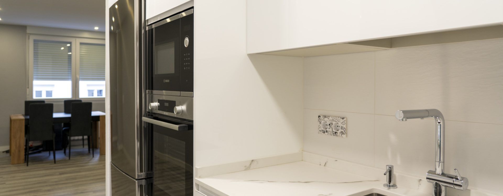 Cocina pequeña. Cocinas Suarco