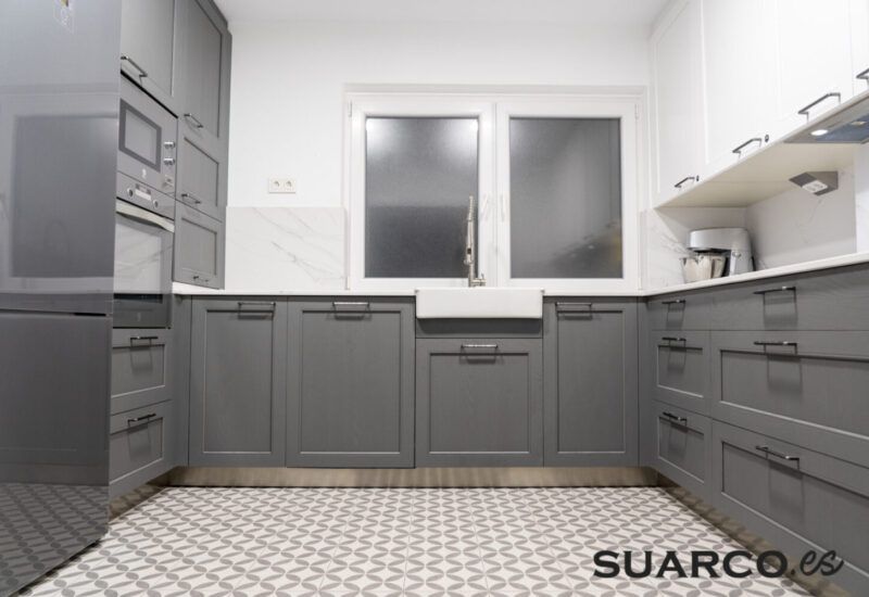 Diseño de cocinas pequeñas. Cocinas Suarco