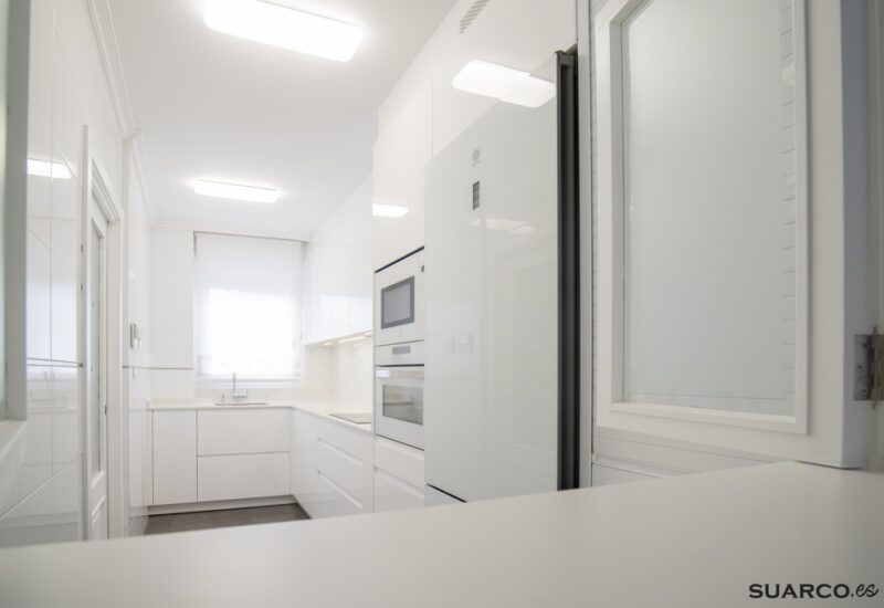 Cocina en forma de L Suarco