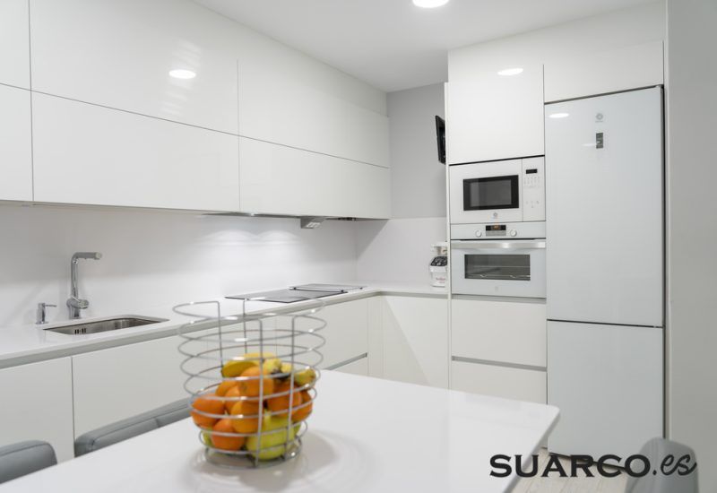 Cocina Blanca. Diseño de cocinas Suarco