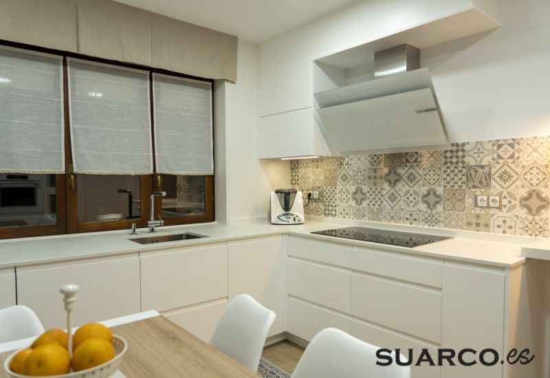 Diseño de cocinas pequeñas. Cocinas Suarco