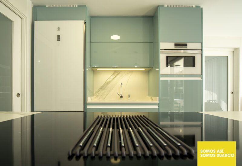 Cocina abierta al salón Suarco