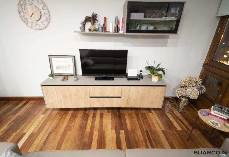 Cocina abierta al salón Suarco