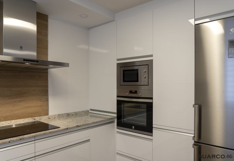 Cocinas abiertas al salón. Cocinas Suarco