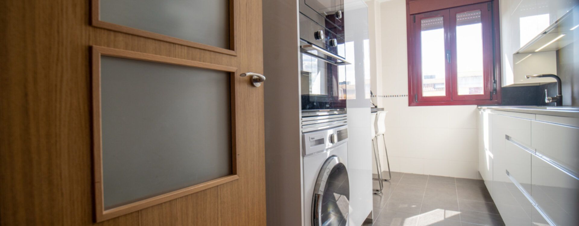 Cocina pequeña blanca Suarco