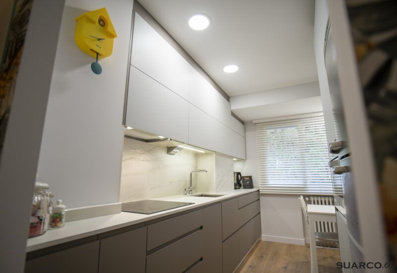 Reforma de cocina moderna Suarco