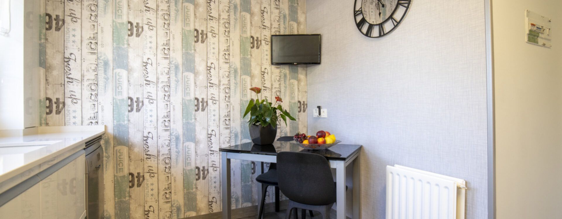 cocina en forma de L Blanca Suarco