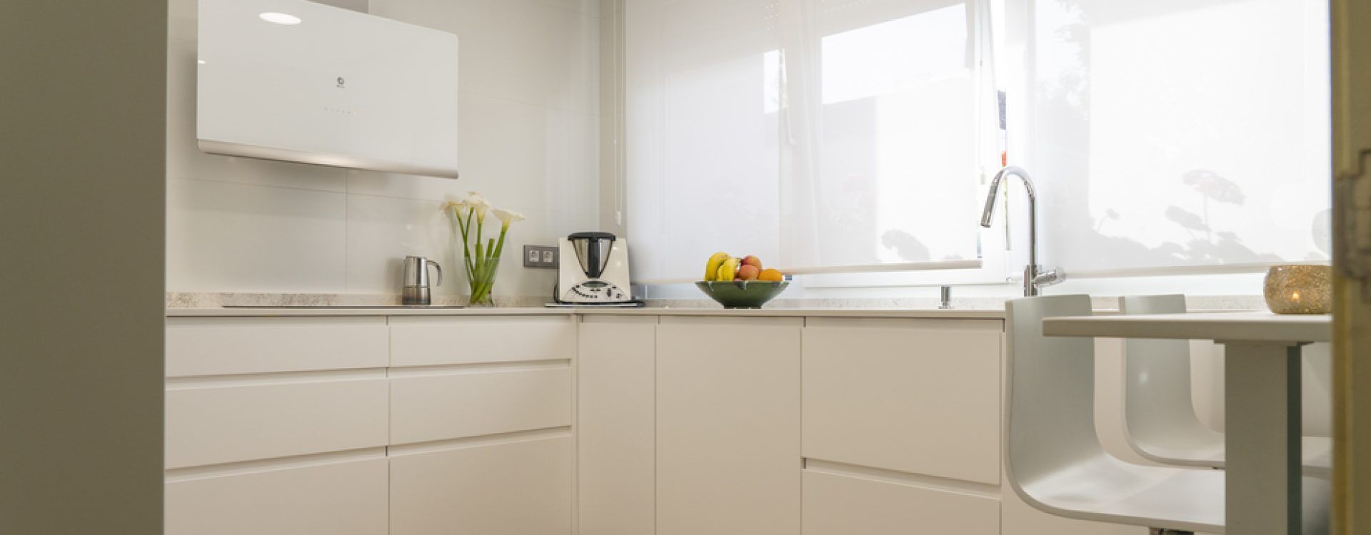 Cocina Blanca. Cocinas Suarco