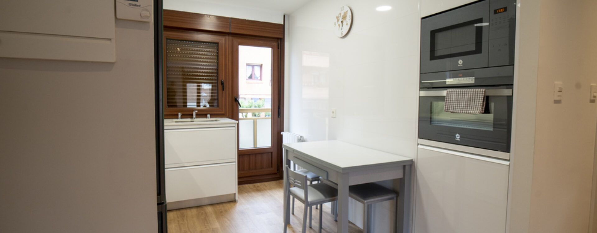 Cocina abierta al salón Suarco