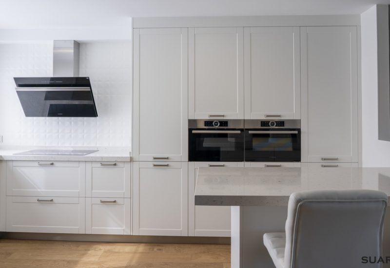 Cocina Blanca. Cocinas Suarco