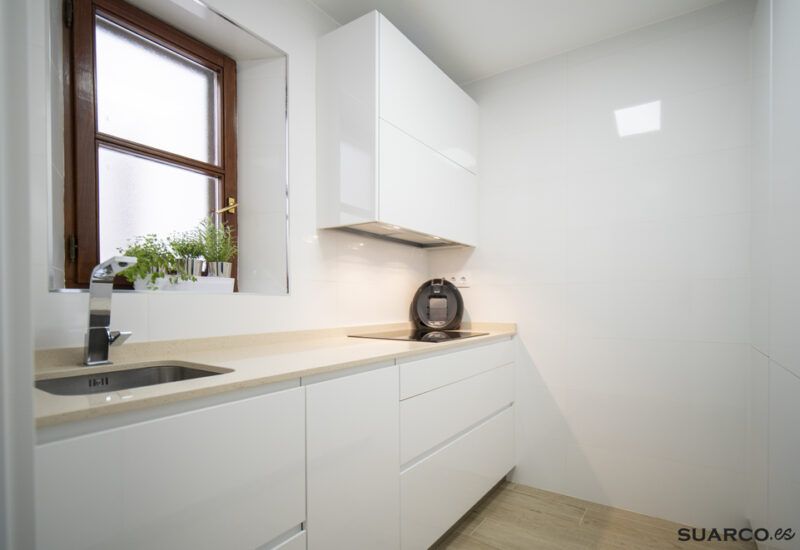 Cocina pequeña. Cocinas Suarco