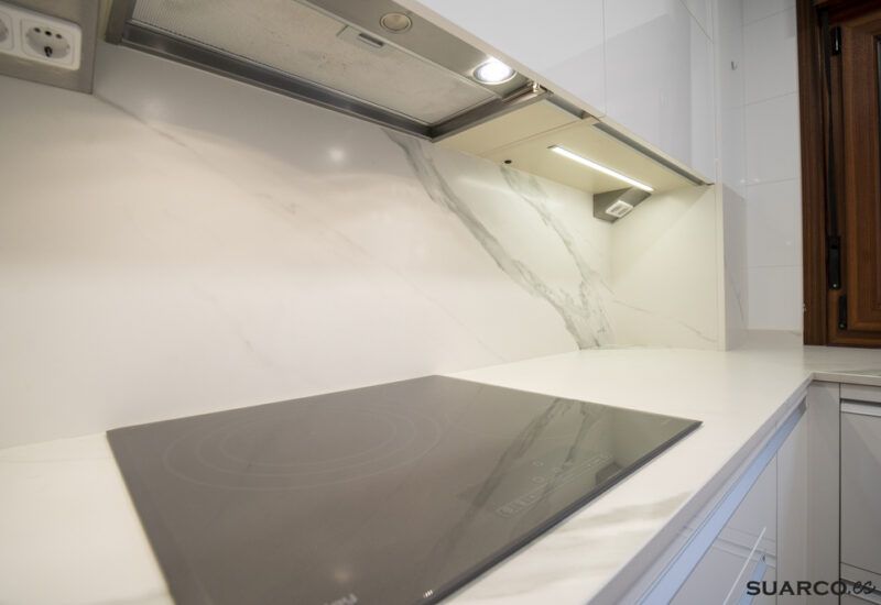 Cocina abierta al salón Suarco