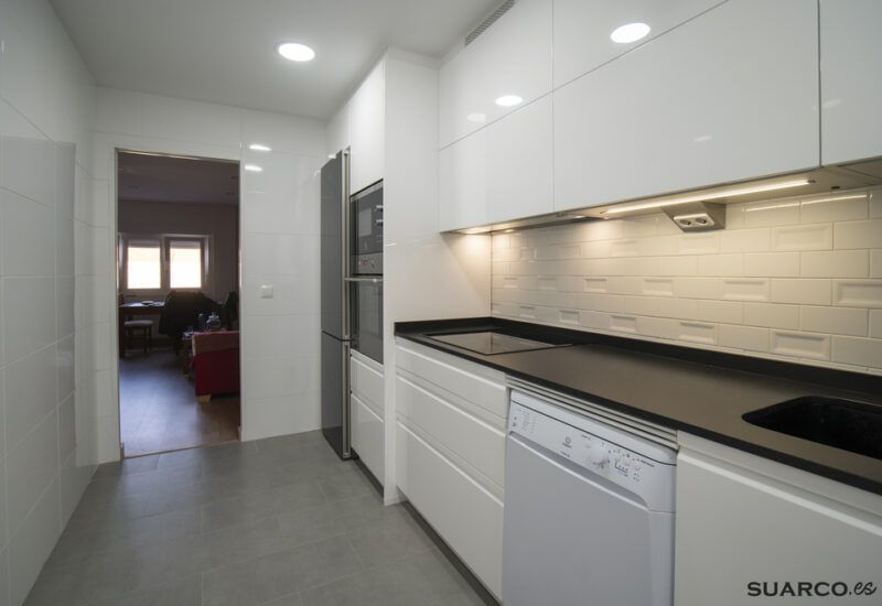 Reforma de cocina pequeña Suarco