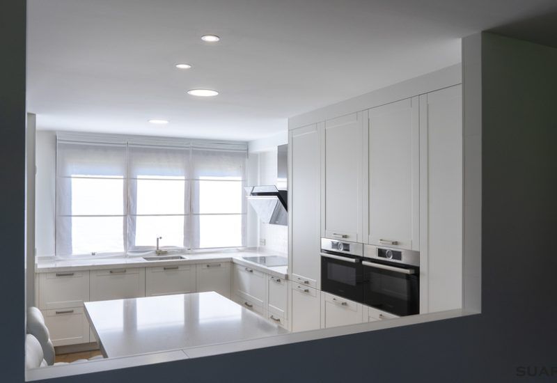 Cocina Blanca. Cocinas Suarco