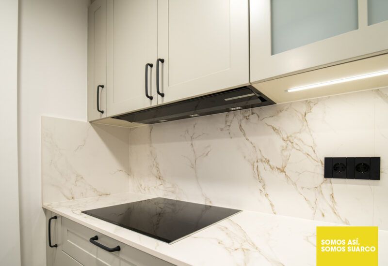 Cocina en forma de U Suarco