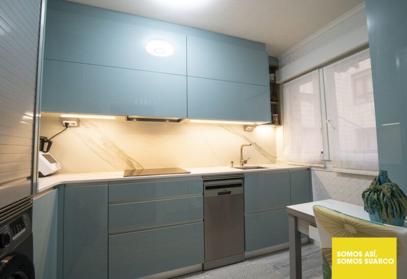 Cocinas con color Suarco