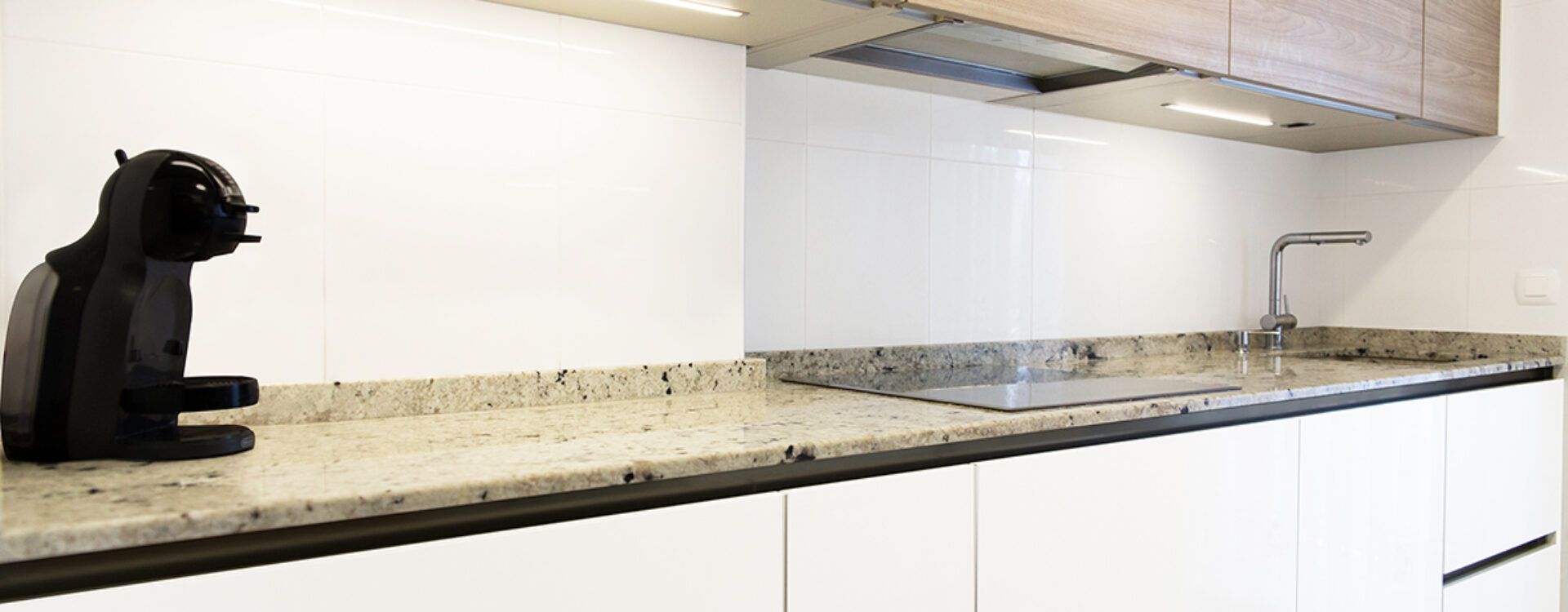 cocina nórdica, encimera