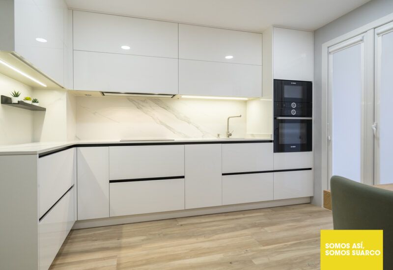 Cocina pequeña Blanca Suarco