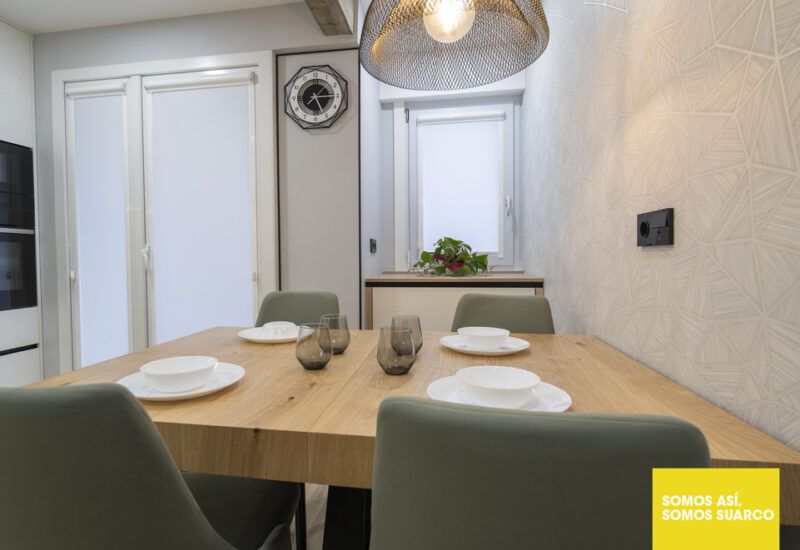 Cocina pequeña Blanca Suarco