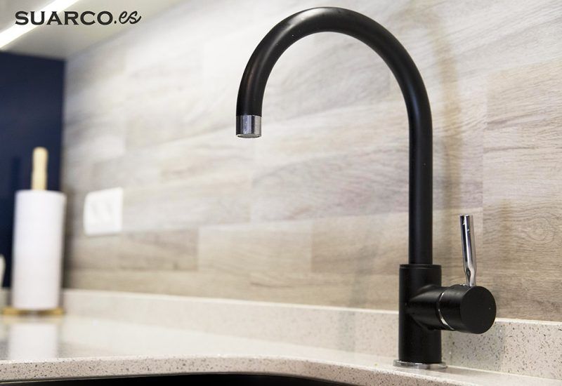 cocina silestone, grifo