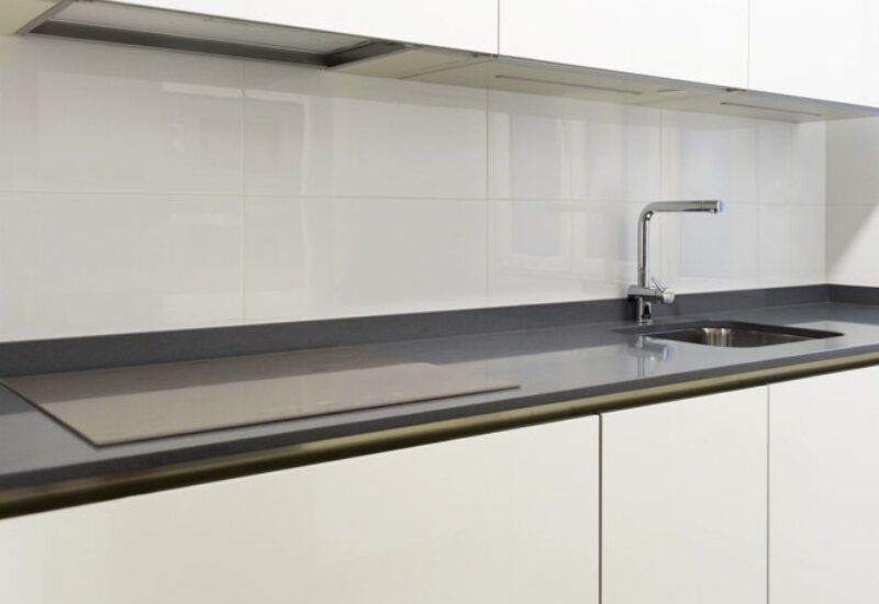 cocina moderna, silestone